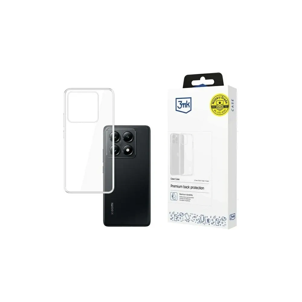 Hurtownia GSM - Etui 3MK Clear Case Xiaomi 14T Pro - 3MK15857 - {ean13} - Hurt