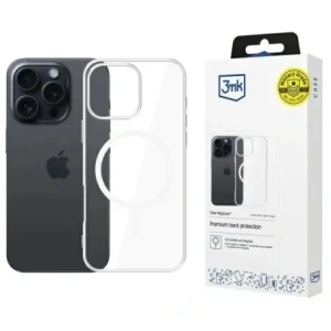 Hurtownia GSM - Etui 3MK Clear MagCase Apple iPhone 16 Pro průhledný/clear - 3MK15858 - {ean13} - Hurt