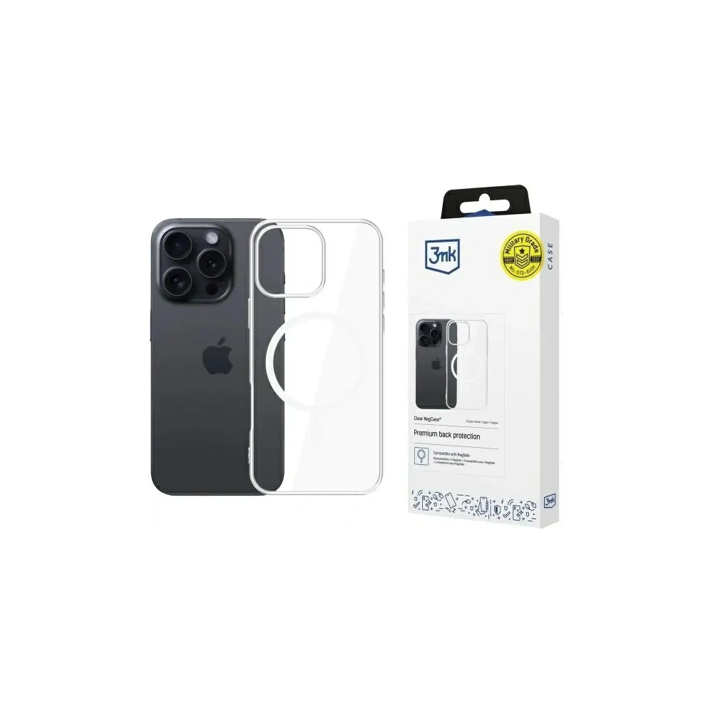 Wholesale 3MK Clear MagCase Apple iPhone 16 Pro clear - 3MK15858 - {ean13} - Hurt
