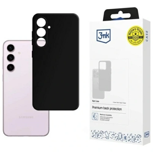 Etui 3MK Matt Case Samsung Galaxy S24 czarny/black
