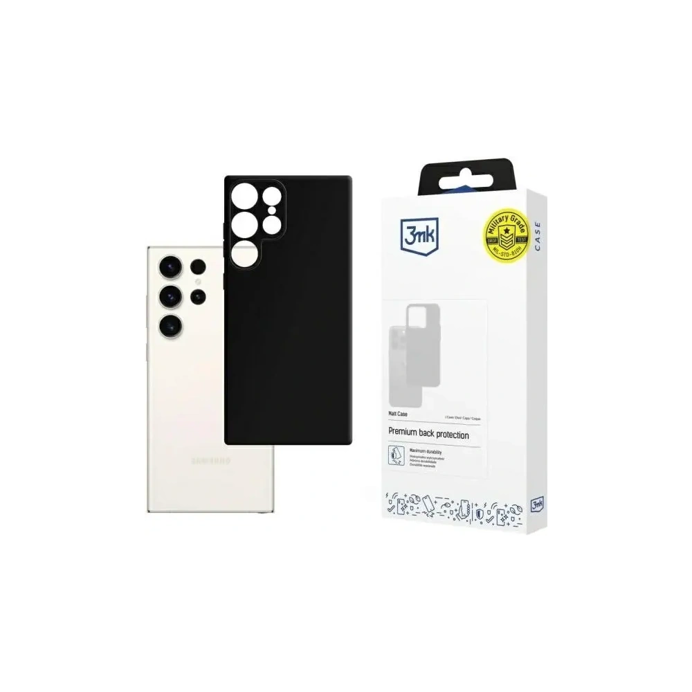 Hurtownia GSM - 3MK Matt Tok Samsung Galaxy S24 Ultra fekete - 3MK15862 - {ean13} - Hurt