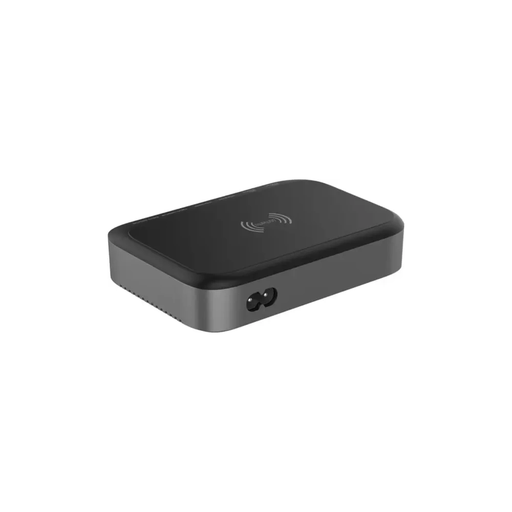 Wholesale 4smarts 7-in-1 charging station 100W with wireless charging black-grey - 4SMR63 - {ean13} - Hurt