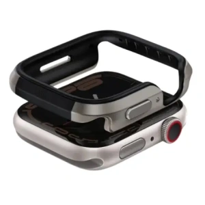 Hurtownia GSM - Etui UNIQ Valencia Apple Watch Series 46mm stříbrný/titanium silver - UNIQ1402 - {ean13} - Hurt