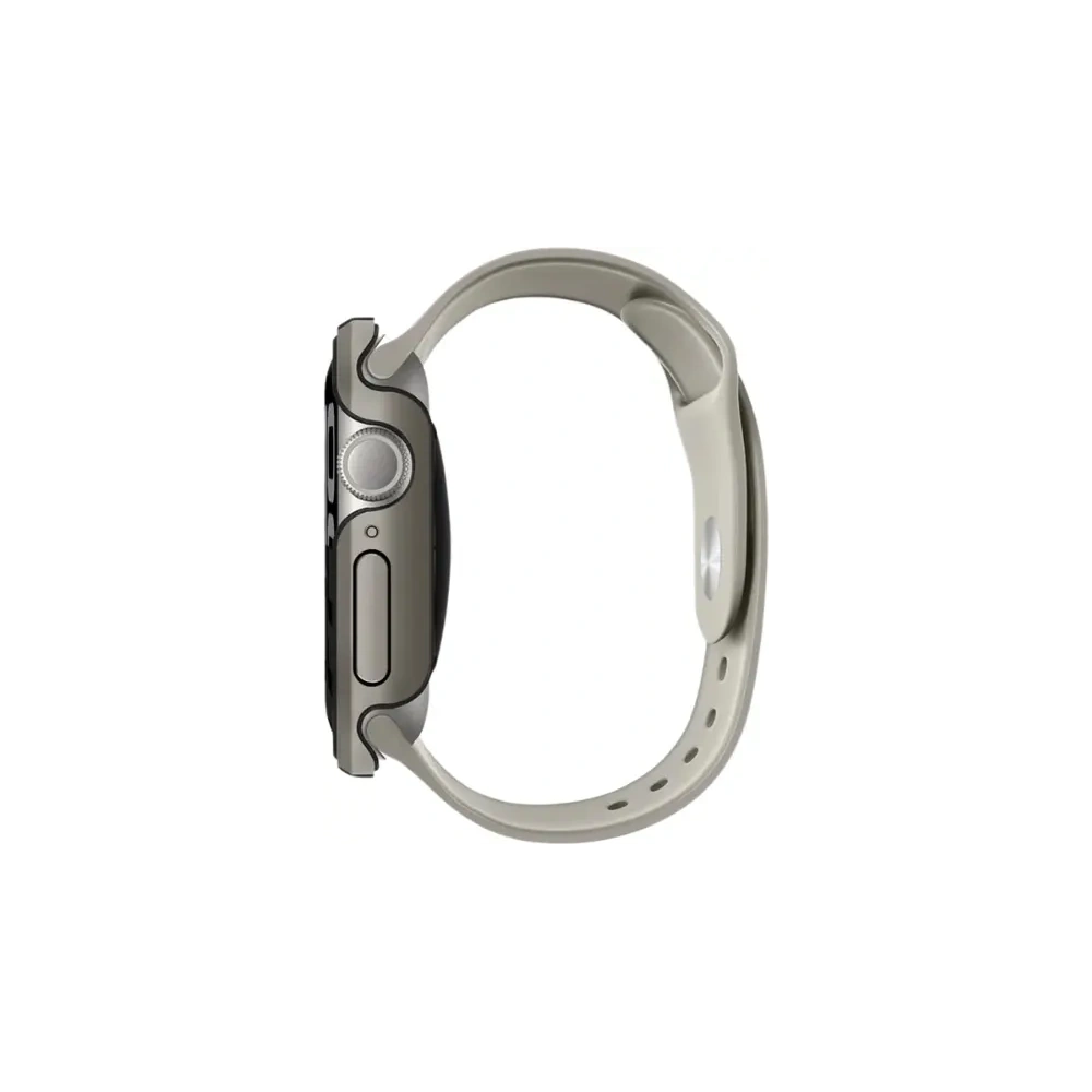 Wholesale UNIQ Valencia Apple Watch Series 46mm titanium silver - UNIQ1402 - {ean13} - Hurt