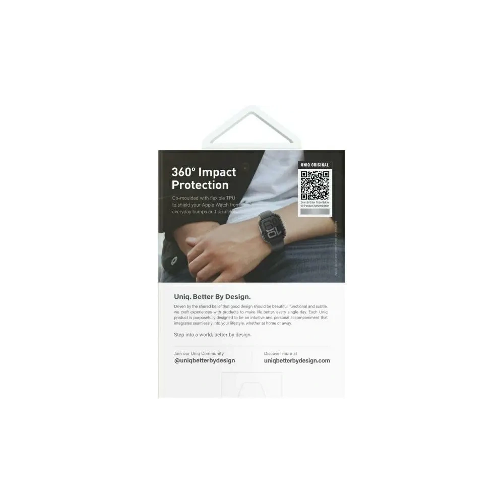 Hurtownia GSM - UNIQ Valencia Apple Watch Series 46mm titan argintiu - UNIQ1402 - {ean13} - Hurt