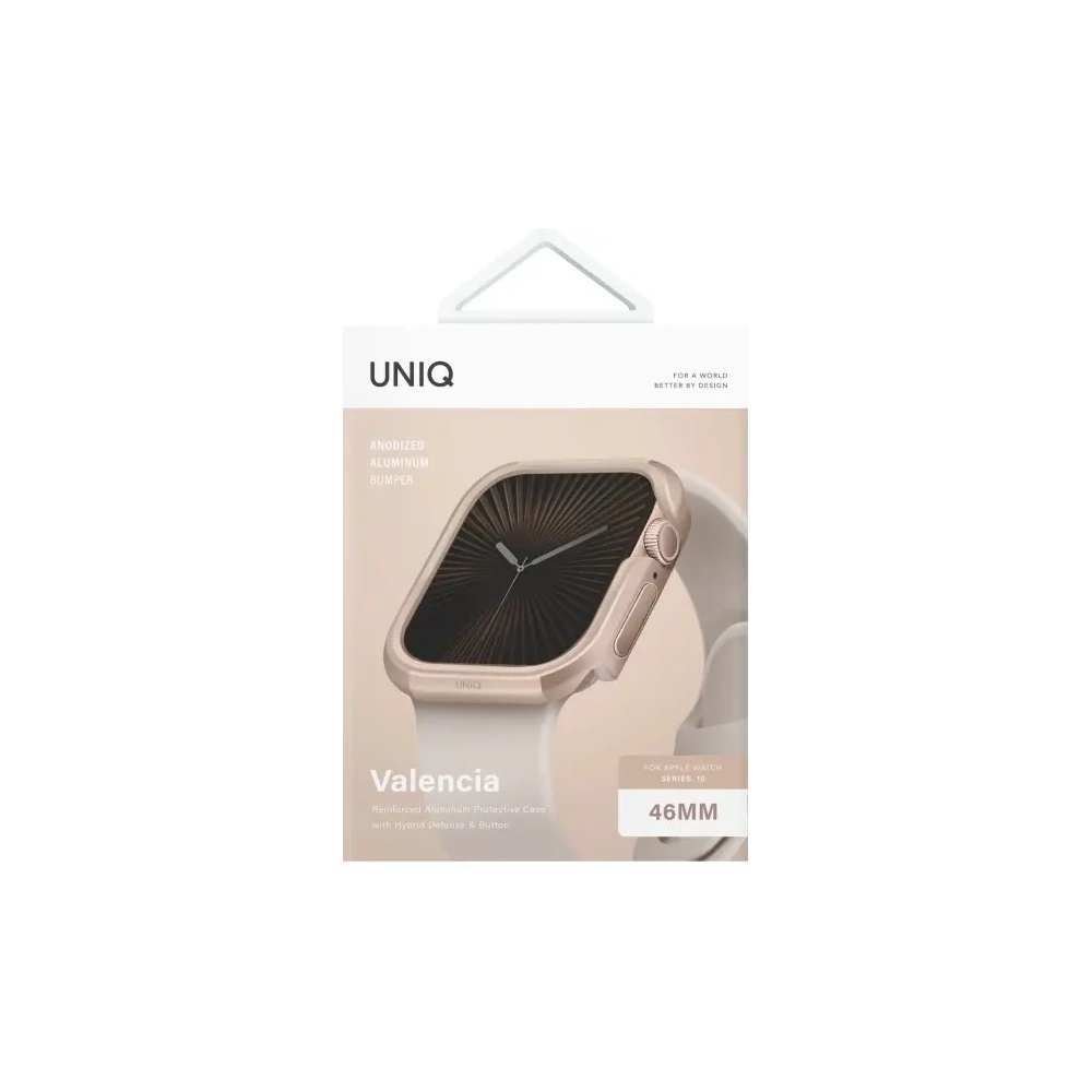 Wholesale UNIQ Valencia Apple Watch Series 46mm gold - UNIQ1403 - {ean13} - Hurt