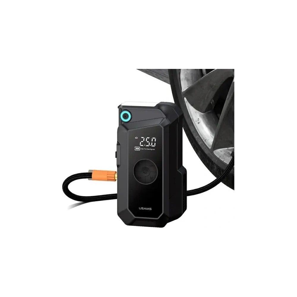 Hurtownia GSM - USAMS ZB287 8000mAh Powerbank Jumpstarter + beépített zseblámpa fekete - USA1213 - {ean13} - Hurt