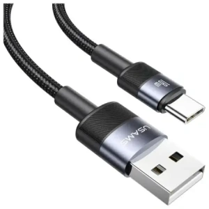Hurtownia GSM - USAMS US-SJ718 cablu USB-A / USB-C 3A 1.2m Cablu de date din aliaj de aluminiu Serie SY - USA1214 - {ean13} - Hurt