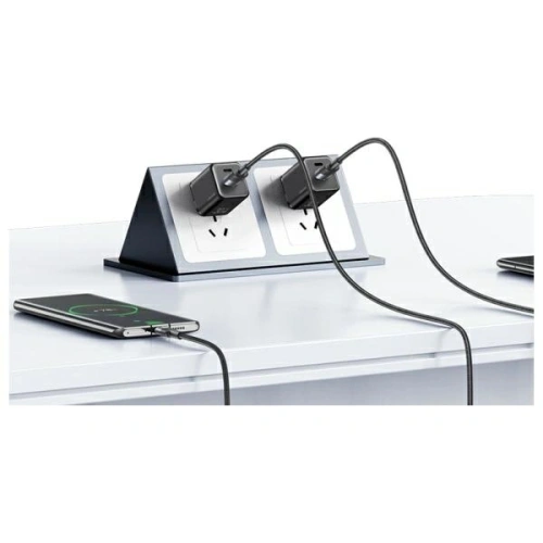 Kabel USAMS US-SJ718 USB-A / USB-C 3A 1.2m Aluminum Alloy Data Cable SY Series