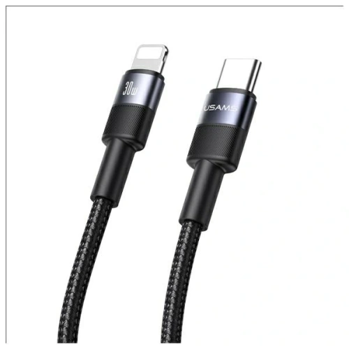 Kabel USAMS US-SJ729 USB-C / Lightning 30W 1.2m Aluminum Alloy Data Cable SY Series