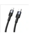 Kabel USAMS US-SJ729 USB-C / Lightning 30W 1.2m datový kabel z hliníkové slitiny série SY