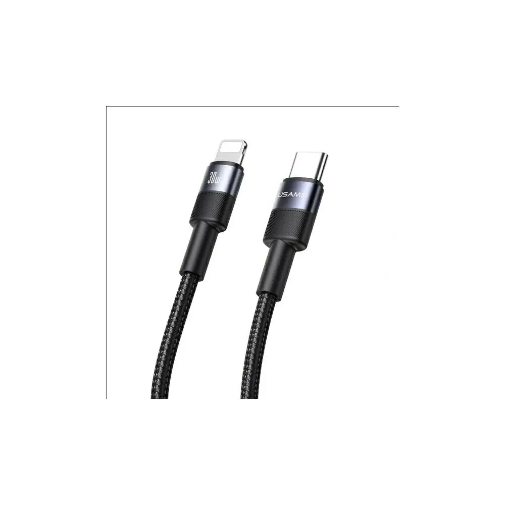 Hurtownia GSM - Kabel USAMS US-SJ729 USB-C / Lightning 30W 1.2m Aluminum Alloy Data Cable SY Series - USA1215 - {ean13} - Hurt
