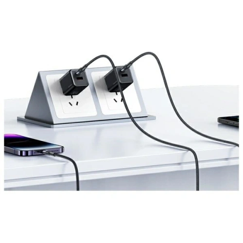 Kabel USAMS US-SJ729 USB-C / Lightning 30W 1.2m Aluminum Alloy Data Cable SY Series