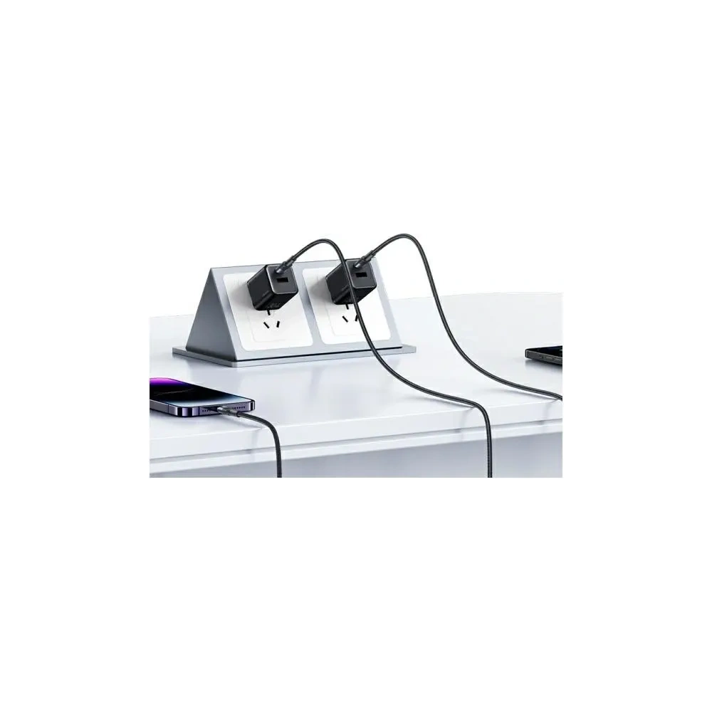 Hurtownia GSM - Kabel USAMS US-SJ729 USB-C / Lightning 30W 1.2m Aluminum Alloy Data Cable SY Series - USA1215 - {ean13} - Hurt