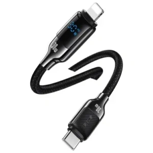 Hurtownia GSM - USAMS US-SJ741 cablu USB-C / Lightning 30W 1.2m Cablu de date cu afișaj digital din aliaj de zinc pentru încărcare rapidă seria HX - USA1216 - {ean13} - Hurt