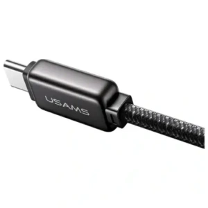 Wholesale USAMS US-SJ744 cable USB-C / USB-C 100W 1.2m Zinc Alloy Fast Charging Data Cable Meteor Series - USA1219 - {ean13} - Hurt