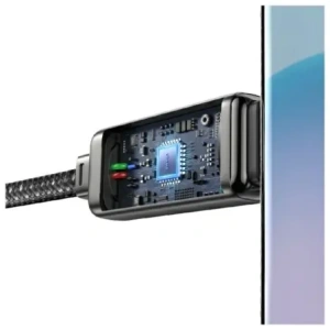 Wholesale USAMS US-SJ744 cable USB-C / USB-C 100W 1.2m Zinc Alloy Fast Charging Data Cable Meteor Series - USA1219 - {ean13} - Hurt