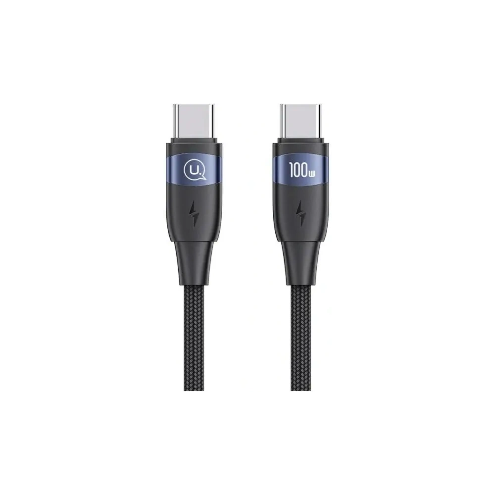 Hurtownia GSM - Kabel USAMS US-SJ633 USB-C / USB-C 100W 2m z hliníkové slitiny pro rychlé nabíjení a přenos dat - USA1220 - {ean13} - Hurt