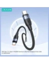 Hurtownia GSM - Kabel USAMS US-SJ633 USB-C / USB-C 100W 2m z hliníkové slitiny pro rychlé nabíjení a přenos dat - USA1220 - {ean13} - Hurt