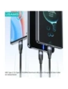 Hurtownia GSM - Cablul USAMS US-SJ633 USB-C / USB-C 100W 2m din aliaj de aluminiu, pentru încărcare rapidă și transfer de date. - USA1220 - {ean13} - Hurt