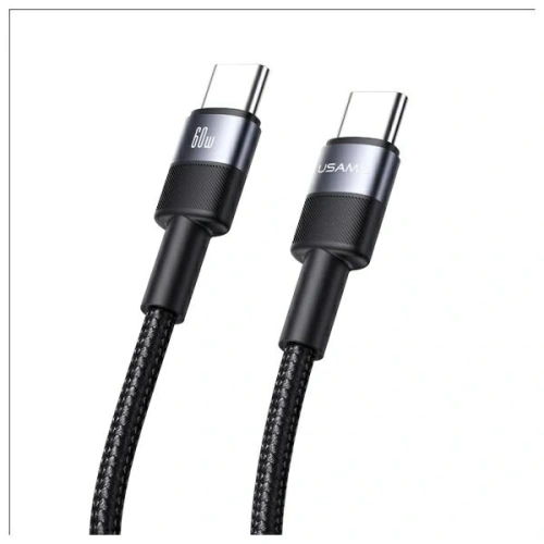 Kabel USAMS US-SJ724 USB-C / USB-C 60W 1.2m Aluminum Alloy Data Cable SY Series