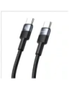 USAMS US-SJ724 Kabel USB-C / USB-C 60W 1.2m Aluminiumlegierung Datenkabel SY-Serie