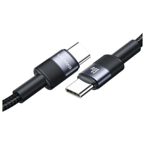 Kabel USAMS US-SJ724 USB-C / USB-C 60W 1.2m Aluminum Alloy Data Cable SY Series