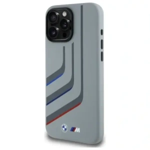 Hurtownia GSM - Etui BMW BMHMP16X23SLIG Apple iPhone 16 Pro Max hardcase Silicone Turning Lines MagSafe šedý/grey - BMW802 - {ean13} - Hurt