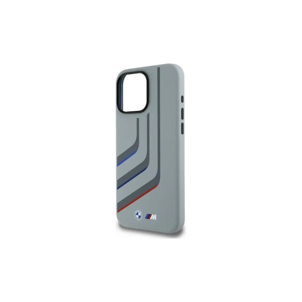 Hurtownia GSM - Etui BMW BMHMP16X23SLIG Apple iPhone 16 Pro Max hardcase Silicone Turning Lines MagSafe szary/grey - BMW802 - {ean13} - Hurt