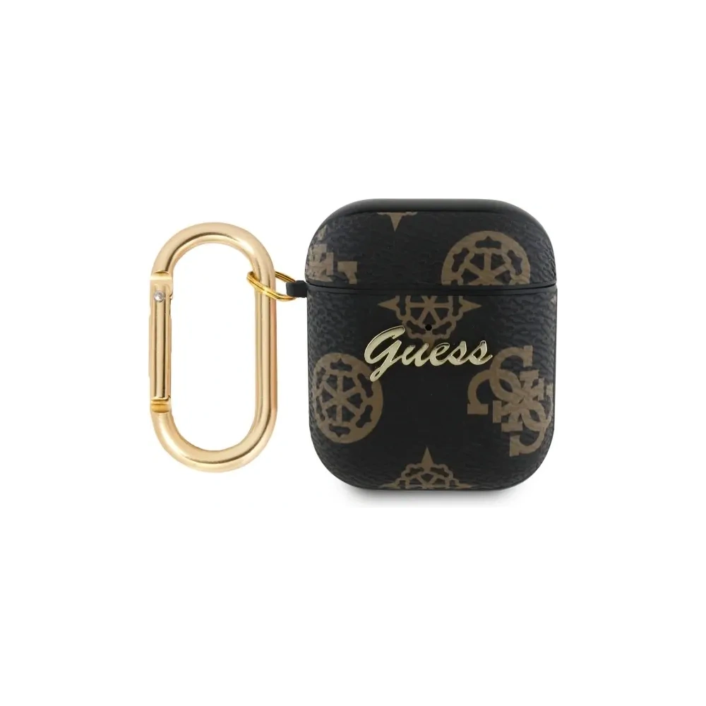 Wholesale Guess GUA2PG4GPK Apple AirPods 1/2 cover 4G Hook black - GUE4235 - {ean13} - Hurt