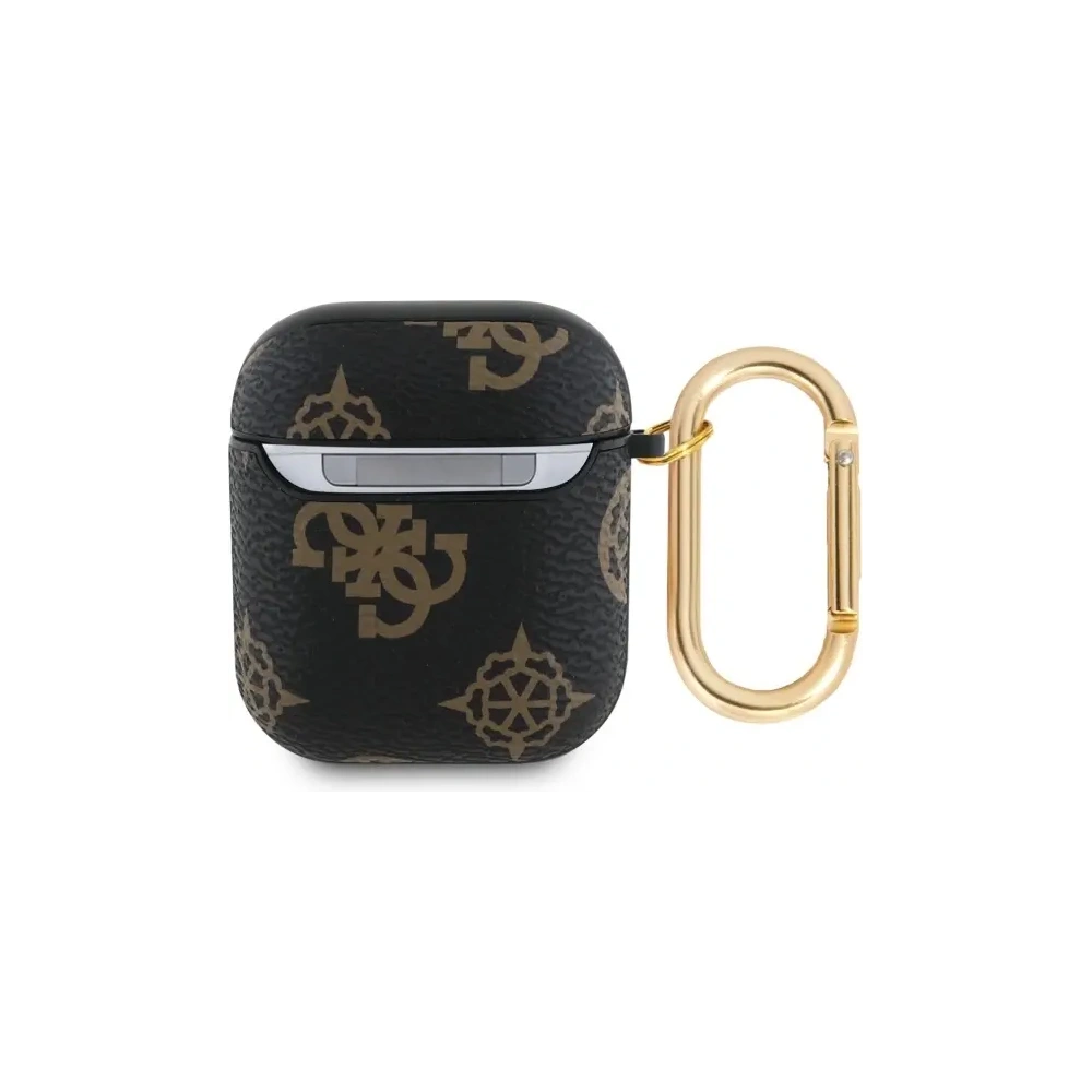 Hurtownia GSM - Etui Guess GUA2PG4GPK Apple AirPods 1/2 kryt 4G Hook černý/black - GUE4235 - {ean13} - Hurt