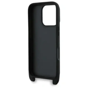 Hurtownia GSM - Etui Karl Lagerfeld KLHCP16LSAKCPBK Apple iPhone 16 Pro hardcase Saffiano Karl&Choupette Metal Pin CBDY Strap černý/black - KLD21855 - {ean13} - Hurt