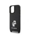 Wholesale Karl Lagerfeld KLHCP16SSAKCPBK Apple iPhone 16 hardcase Saffiano Karl&Choupette Metal Pin CBDY Strap black - KLD21856 - {ean13} - Hurt