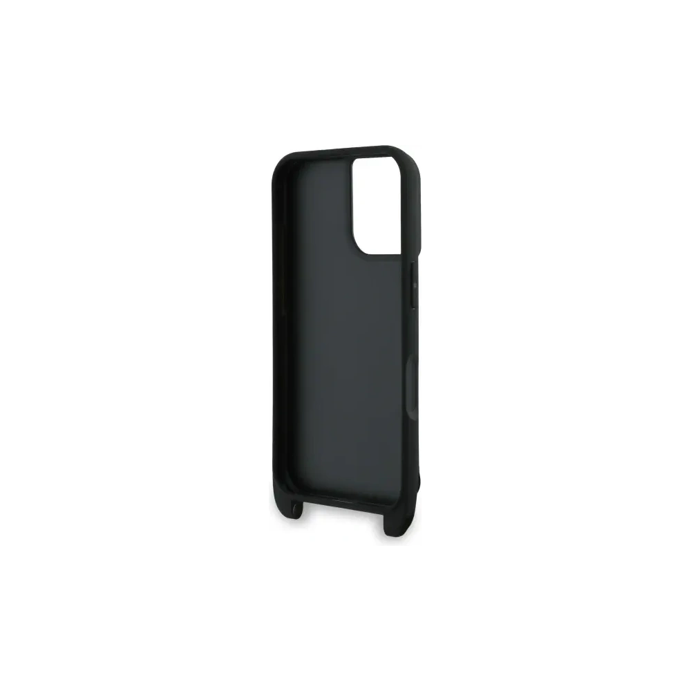 Wholesale Karl Lagerfeld KLHCP16SSAKCPBK Apple iPhone 16 hardcase Saffiano Karl&Choupette Metal Pin CBDY Strap black - KLD21856 - {ean13} - Hurt