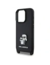 Hurtownia GSM - Etui Karl Lagerfeld KLHCP16XSAKCPBK Apple iPhone 16 Pro Max hardcase Saffiano Karl&Choupette Metal Pin CBDY Strap czarny/black - KLD21857 - {ean13} - Hurt