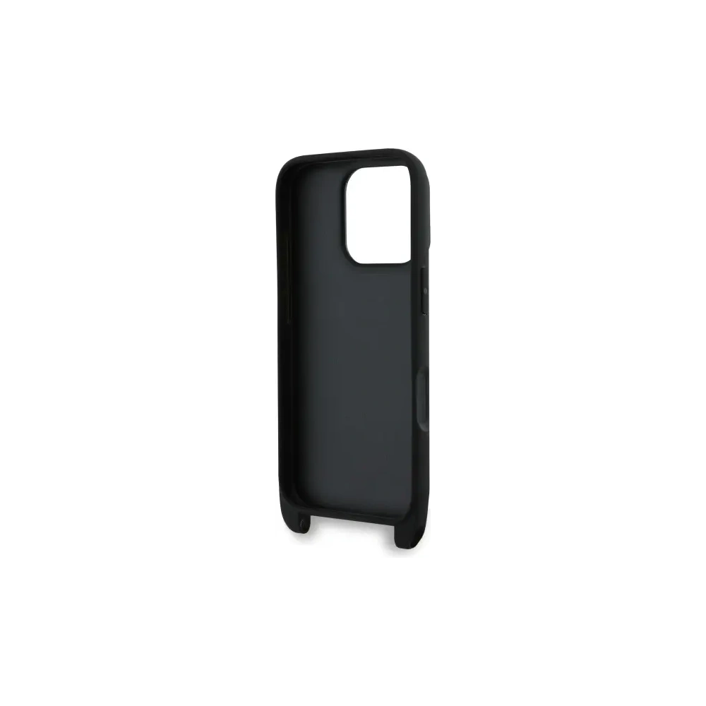 Hurtownia GSM - Etui Karl Lagerfeld KLHCP16XSAKCPBK Apple iPhone 16 Pro Max hardcase Saffiano Karl&Choupette Metal Pin CBDY Strap czarny/black - KLD21857 - {ean13} - Hurt