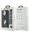 Hurtownia GSM - Etui Karl Lagerfeld KLHCP16XSAKCPBK Apple iPhone 16 Pro Max hardcase Saffiano Karl&Choupette Metal Pin CBDY Strap czarny/black - KLD21857 - {ean13} - Hurt