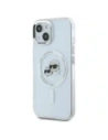 Hurtownia GSM - Karl Lagerfeld KLHMP14SHLSKCH Apple iPhone 14 hardcase IML Metal Karl&Choupette Head MagSafe alb - KLD21858 - {ean13} - Hurt
