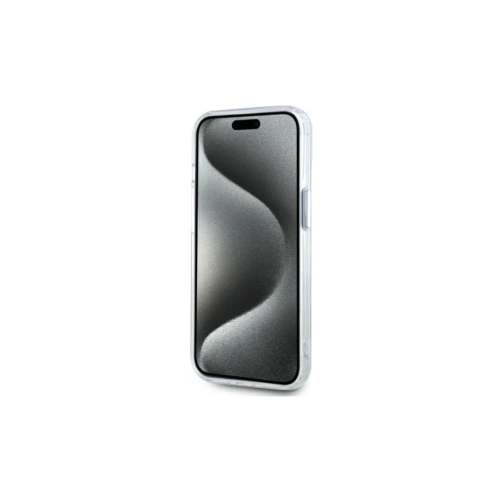 Hurtownia GSM - Karl Lagerfeld KLHMP14SHLSKCH Apple iPhone 14 Hartschale IML Metall Karl&Choupette Kopf MagSafe weiß - KLD21858 - {ean13} - Hurt