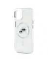 Hurtownia GSM - Karl Lagerfeld KLHMP14SHLSKCH Apple iPhone 14 hardcase IML Metal Karl&Choupette Head MagSafe alb - KLD21858 - {ean13} - Hurt