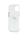 Hurtownia GSM - Karl Lagerfeld KLHMP14SHLSKCH Apple iPhone 14 Hartschale IML Metall Karl&Choupette Kopf MagSafe weiß - KLD21858 - {ean13} - Hurt