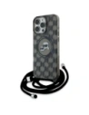 Hurtownia GSM - Etui Karl Lagerfeld KLHMP16LHCKCKLCK Apple iPhone 16 Pro hardcase IML Crossbody Monogram Karl & Choupette Head MagSafe czarny/black - KLD21859 - {ean13} - Hurt