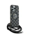 Hurtownia GSM - Etui Karl Lagerfeld KLHMP16LHCKCKLCK Apple iPhone 16 Pro hardcase IML Crossbody Monogram Karl & Choupette Head MagSafe czarny/black - KLD21859 - {ean13} - Hurt