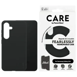 Hurtownia GSM - CARE de PanzerGlass Fashion QI Case Samsung Galaxy S24 negru - PZG736 - {ean13} - Hurt
