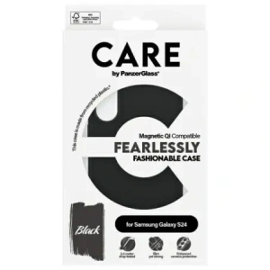 Hurtownia GSM - CARE de PanzerGlass Fashion QI Case Samsung Galaxy S24 negru - PZG736 - {ean13} - Hurt