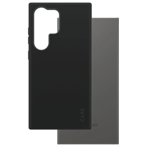 Etui CARE by PanzerGlass Fashion QI Case Samsung Galaxy S24 Ultra czarny/black