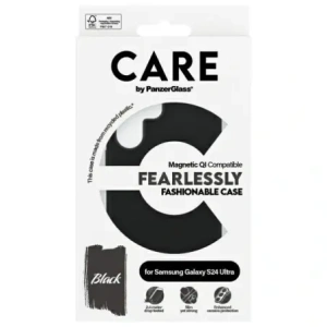 Hurtownia GSM - CARE von PanzerGlass Fashion QI Case Samsung Galaxy S24 Ultra schwarz - PZG737 - {ean13} - Hurt