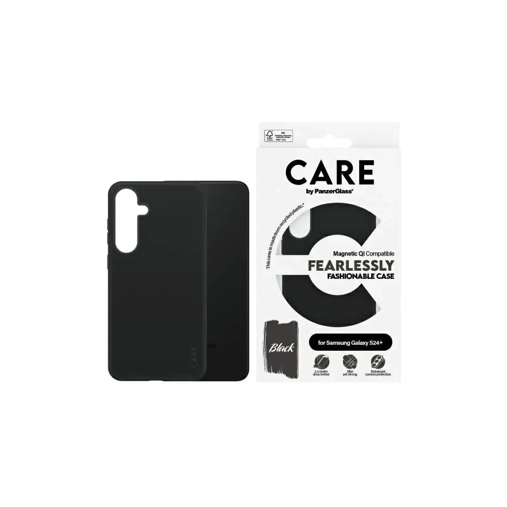 Hurtownia GSM - Etui CARE od PanzerGlass Fashion QI Case Samsung Galaxy S24+ Plus černý/black - PZG738 - {ean13} - Hurt
