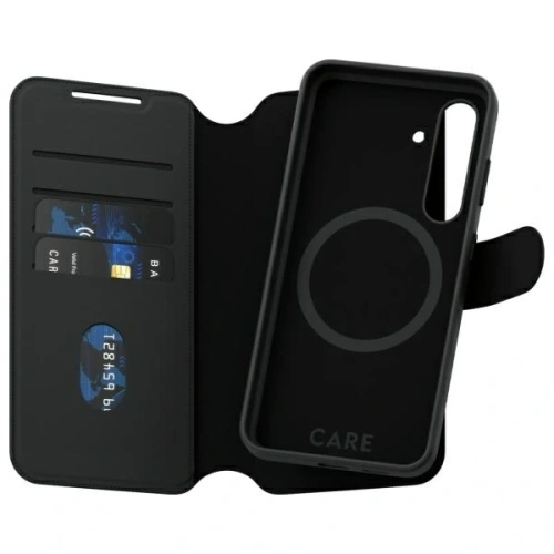 Etui CARE by PanzerGlass Feature Tango 2in1 Wallet Samsung Galaxy S24+ Plus czarny/black