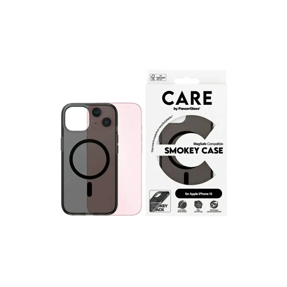 Wholesale CARE by PanzerGlass Flagship Case Apple iPhone 15 MagSafe smokey - PZG744 - {ean13} - Hurt